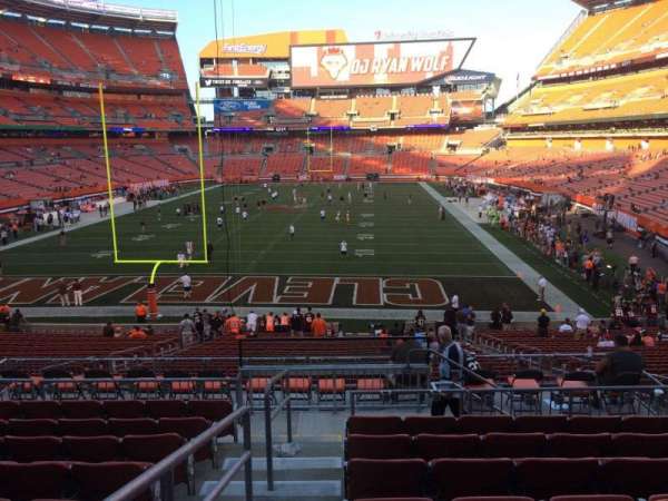 Huntington Bank Field, section: 148, row: 30, seat: 1