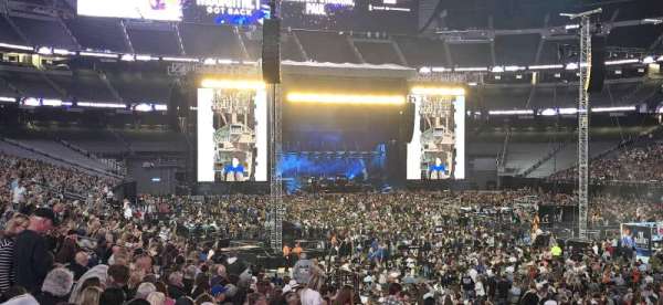 Allegiant Stadium, section: 105, row: 16, seat: 12