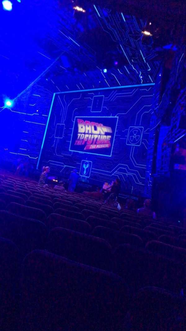 Winter Garden Theatre, section: Orchestra R, row: Q, seat: 36
