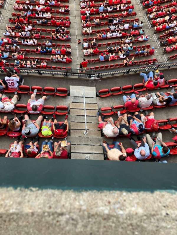 Busch Stadium, section: 353, row: 1, seat: 4