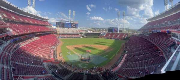 Great American Ball Park, section: 424, row: A, seat: 5