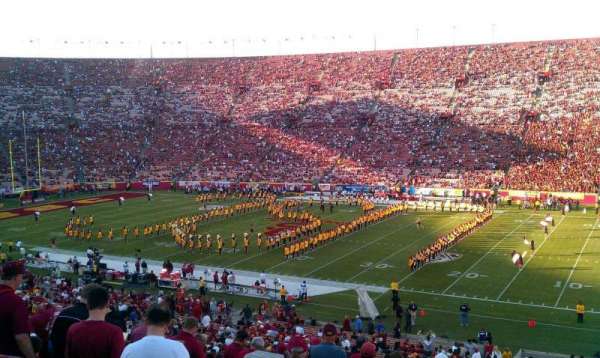 Los Angeles Memorial Coliseum, section: 5H, row: 45, seat: 106