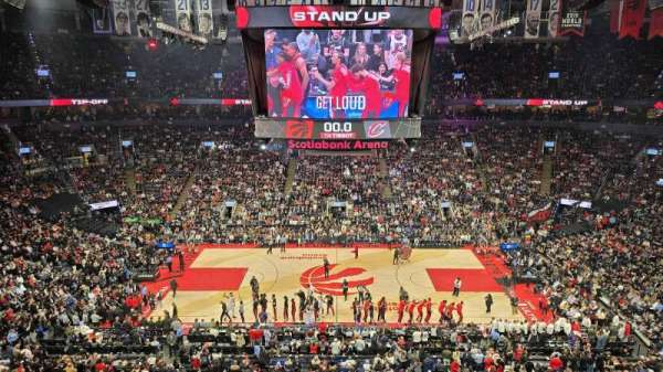 Scotiabank Arena, section: 321, row: 4, seat: 10