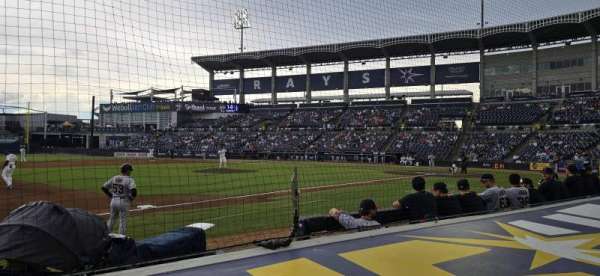 George M. Steinbrenner Field, section: 117, row: DD, seat: 16
