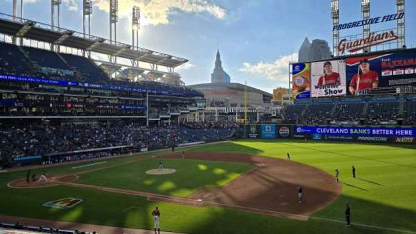 Progressive Field, section 338, home of Cleveland Guardians, page 1
