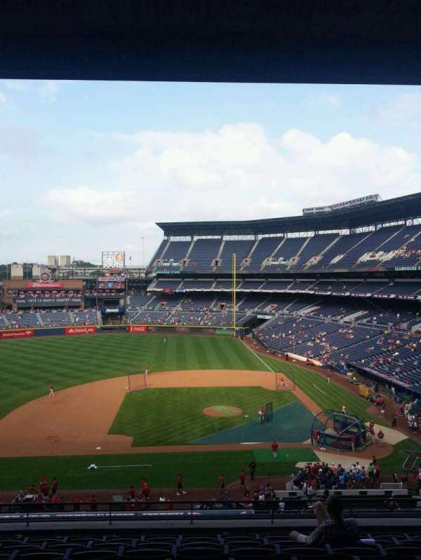 Turner Field, section: 312R, row: 9, seat: 8