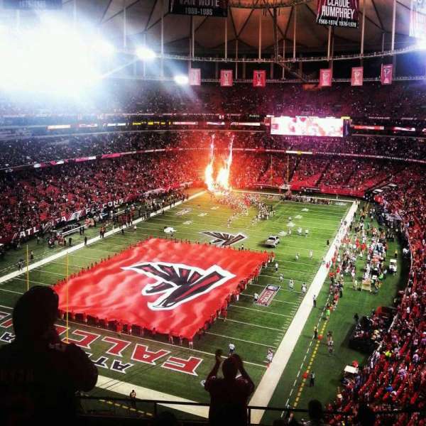Georgia Dome, section: 305, row: 8, seat: 3