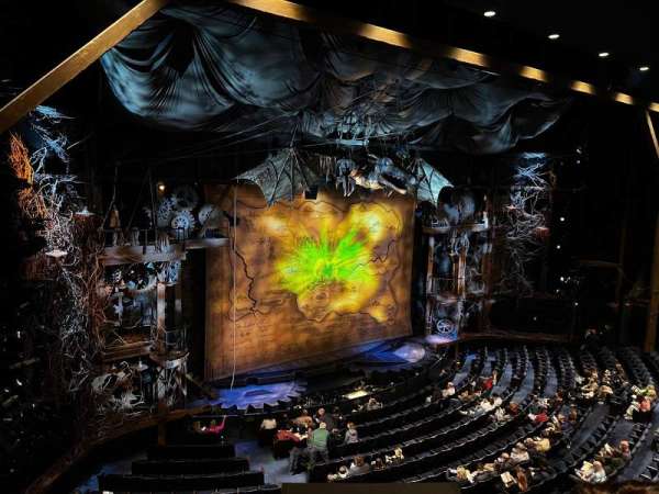 Gershwin Theatre, section: Front Mezzanine L, row: A, seat: 27