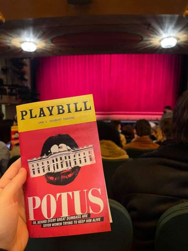 Shubert Theatre, section: Orchestra C, row: R, seat: 107