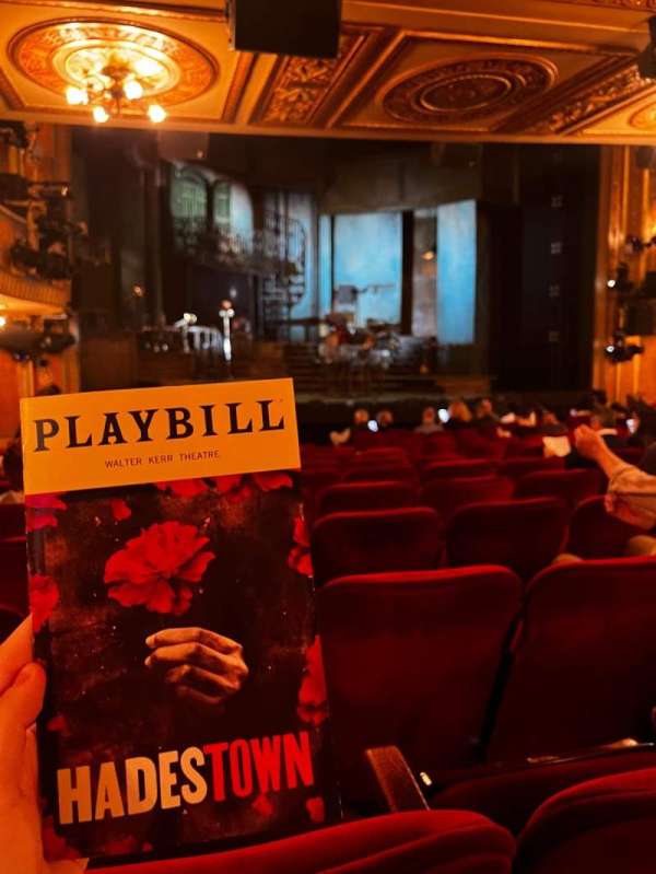 Walter Kerr Theatre, section: Orchestra L, row: Q, seat: 17