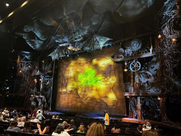 Gershwin Theatre, section: Orchestra R, row: L, seat: 22
