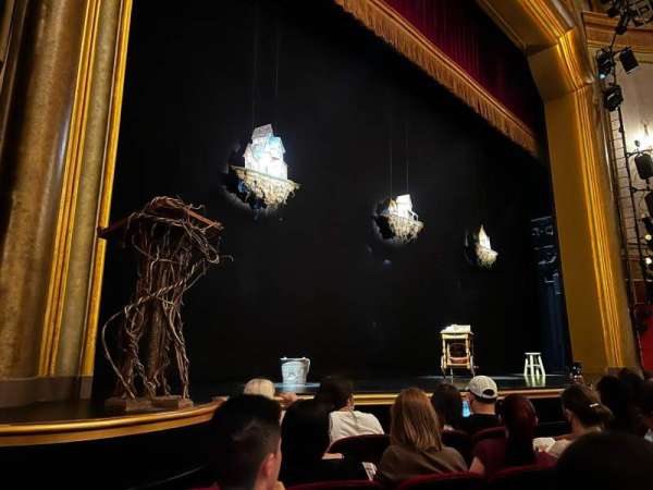 St. James Theatre, section: Orchestra L, row: d, seat: 113