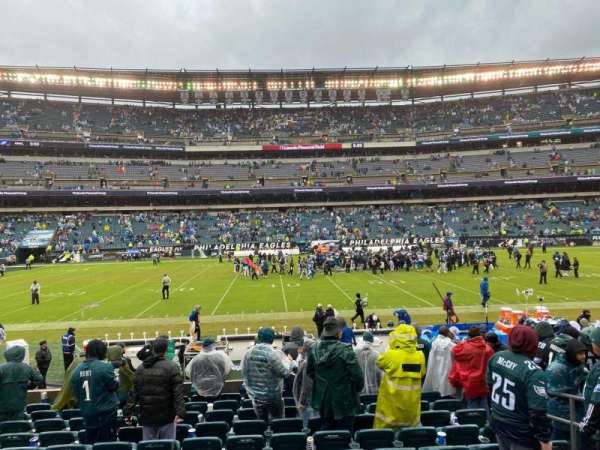 Lincoln Financial Field, section: 138, row: 12, seat: 12