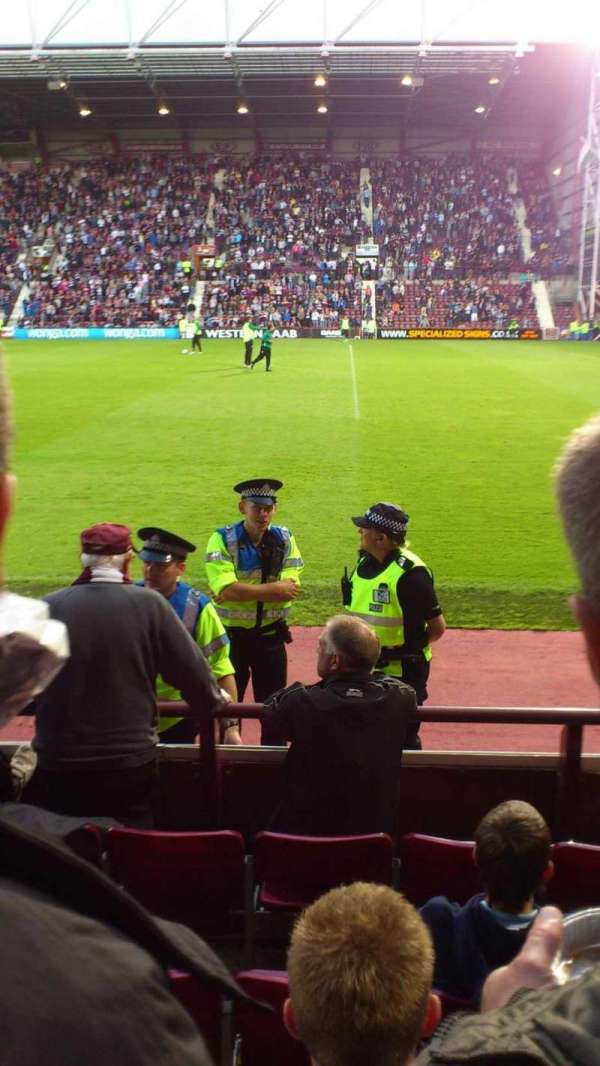 Tynecastle Stadium, section: n, row: e, seat: 6