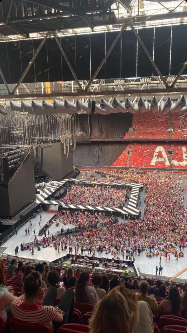 Johan Cruijff ArenA, section: 406, row: 27, seat: 15