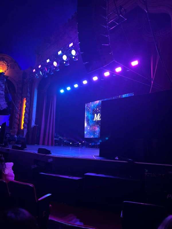 Copernicus Center, section: MNFLR, row: F, seat: 44-45
