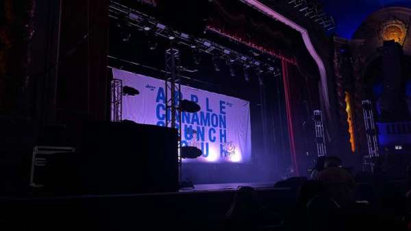 Copernicus Center, section: MNFLL, row: F, seat: 5-6