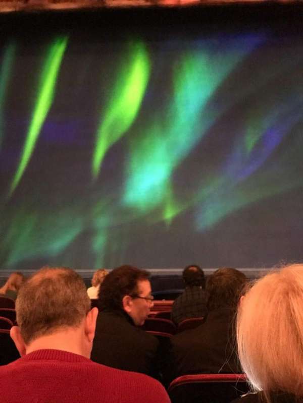 St. James Theatre, section: Orchestra C, row: F, seat: 109