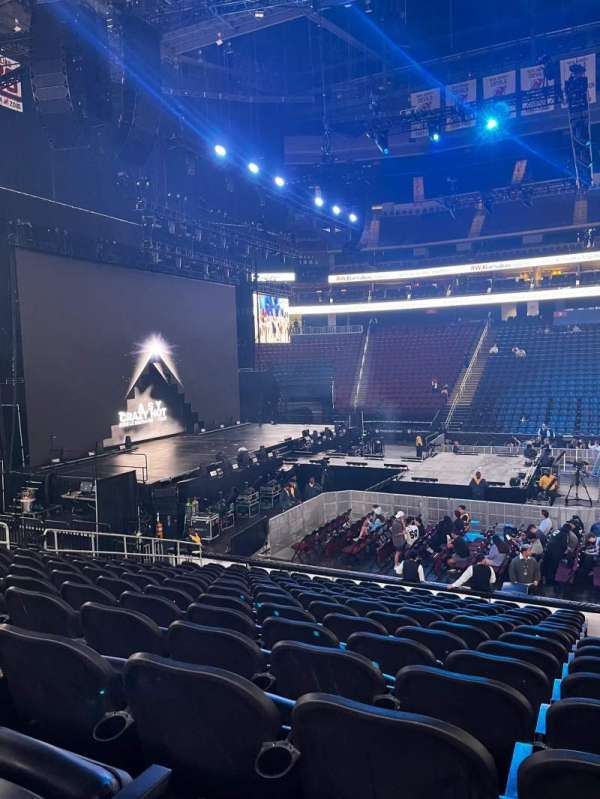 Prudential Center, section: 18, row: 15, seat: 4