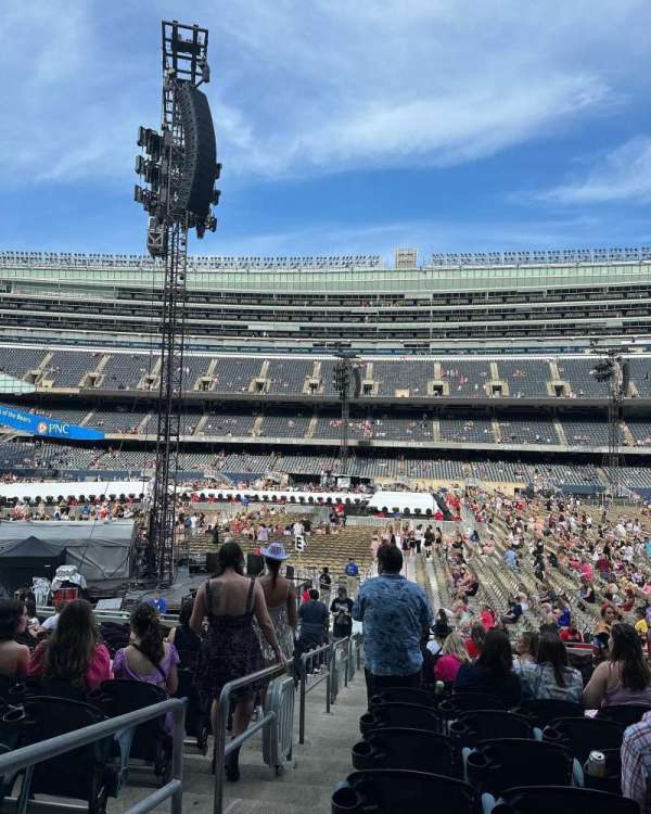 Soldier Field, section: 134, row: 16, seat: 1