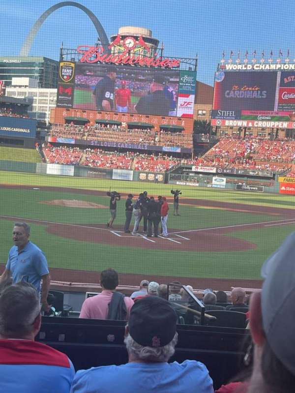 Busch Stadium, section: 151, row: 4, seat: 8