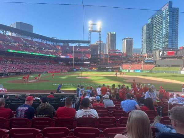 Busch Stadium, section: 145, row: 6, seat: 8