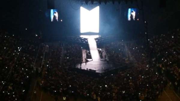 The O2, London, section: 411, row: T, seat: 706