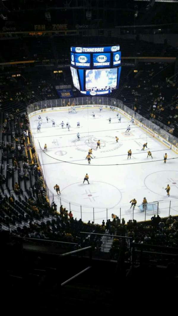 Bridgestone Arena, section: 333, row: H, seat: 13