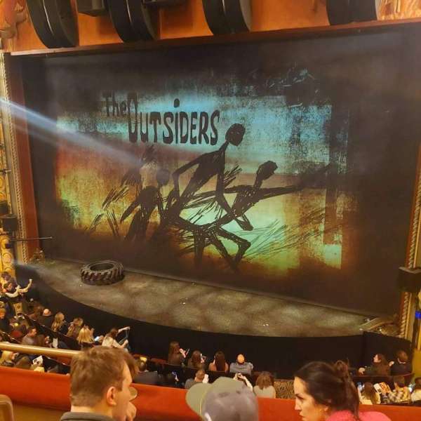 Bernard B. Jacobs Theatre, section: Mezzanine R, row: C, seat: 6