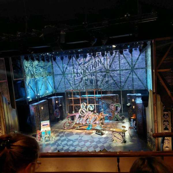 Stephen Sondheim Theatre, section: Mezzanine C, row: B, seat: 101