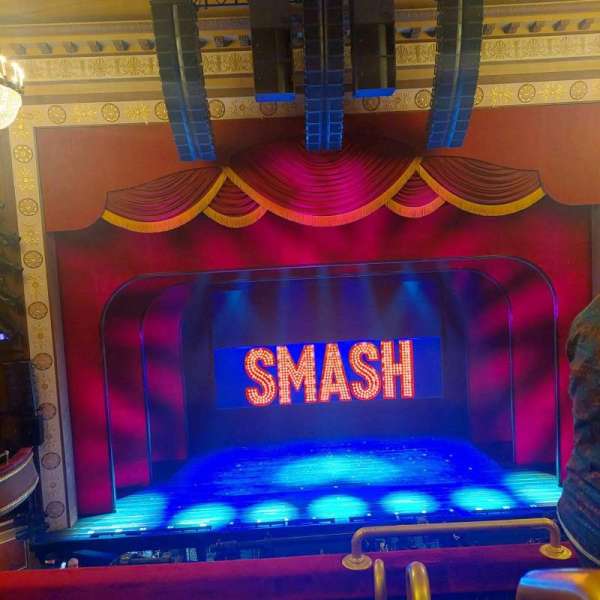 Imperial Theatre, section: Front Mezzanine LC, row: D, seat: 201