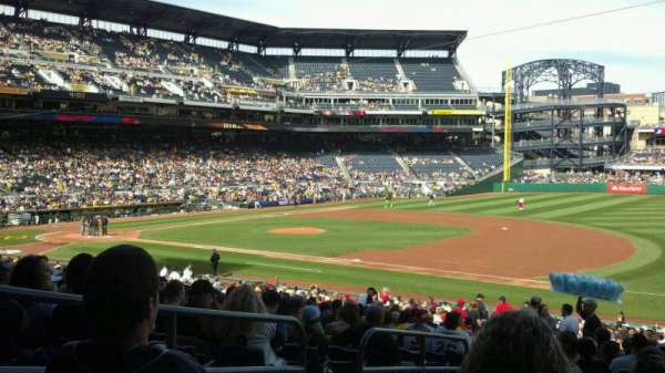 PNC Park, section: 107, row: Y, seat: 18