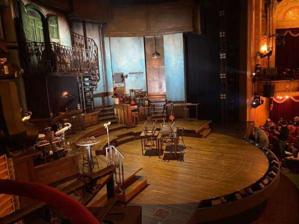 Walter Kerr Theatre, section: Box L, row: 1, seat: 1