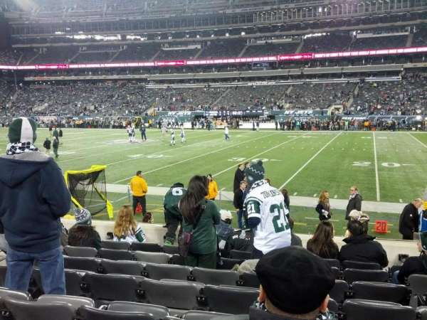 Metlife Stadium, section: 111A, row: 8, seat: 7