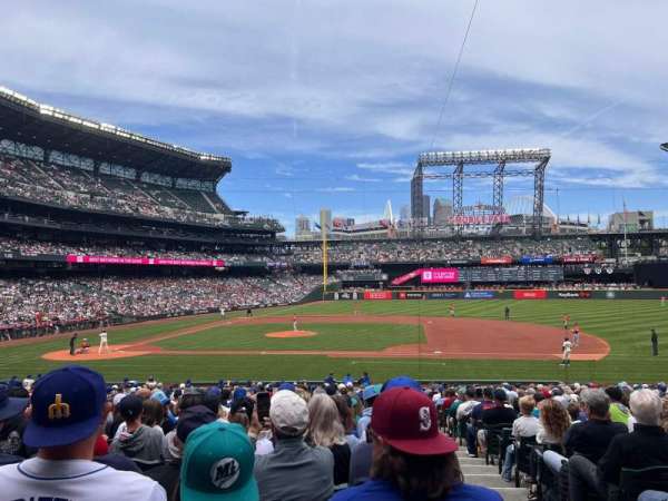 T-Mobile Park, section: 122, row: 27, seat: 1