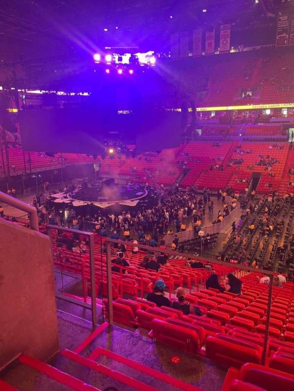 Kaseya Center, section: 117, row: 29, seat: 12