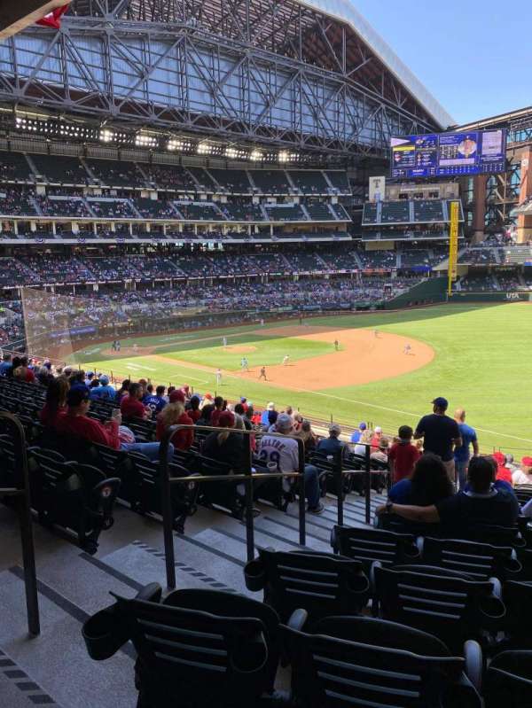 Globe Life Field, section: 124, row: 15, seat: 3