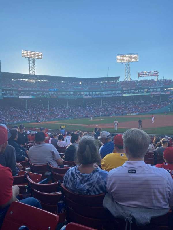 Fenway Park, section: Loge Box 102, row: EE, seat: 2