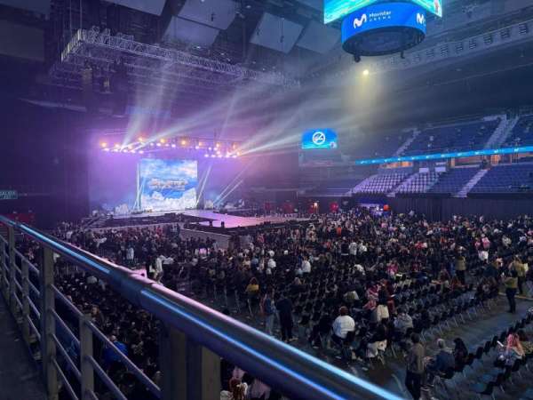 Movistar Arena, Madrid, section: 13, row: 1, seat: 4