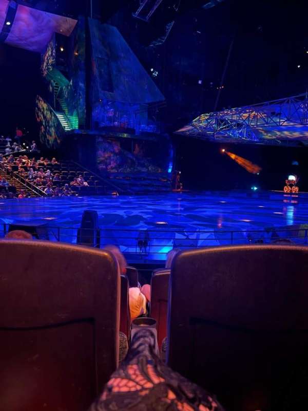 Mystère Theatre at Treasure Island, section: 104, row: D, seat: 8