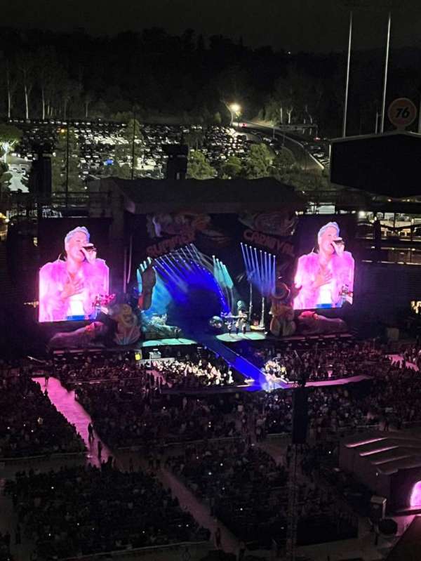 Dodger Stadium, section: 11TD, row: W, seat: 9