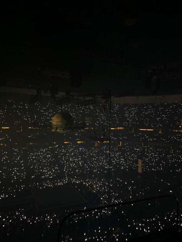 Honda Center, section: 413, row: B, seat: 2