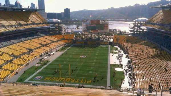 Acrisure Stadium, section: 524, row: KK, seat: 6