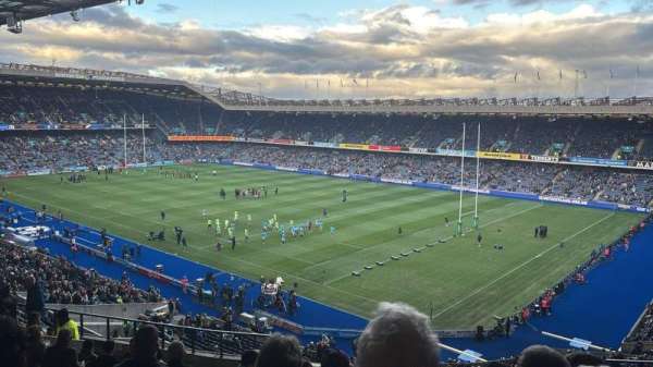 Murrayfield Stadium, section: W8, row: BB, seat: 3