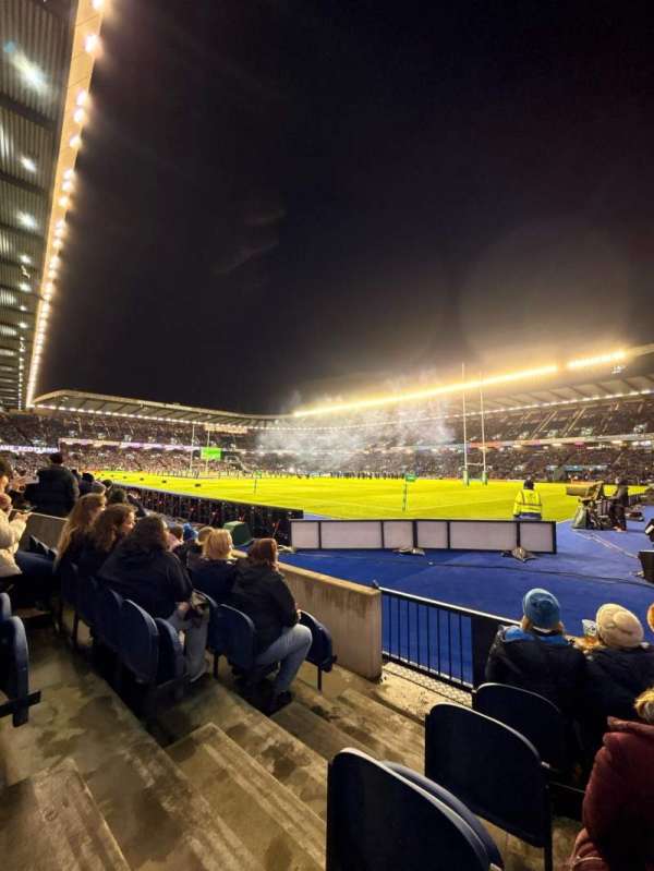 Murrayfield Stadium, section: N17, row: E, seat: 11