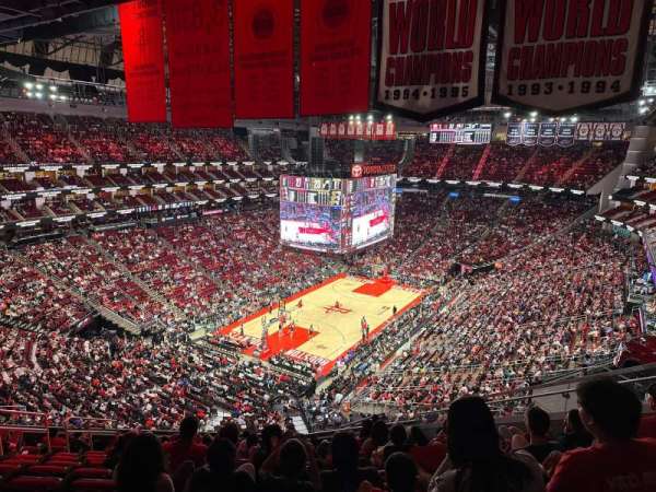 Toyota Center, section: 432, row: 13, seat: 8