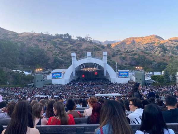 Hollywood Bowl, section: m1, row: 16, seat: 21