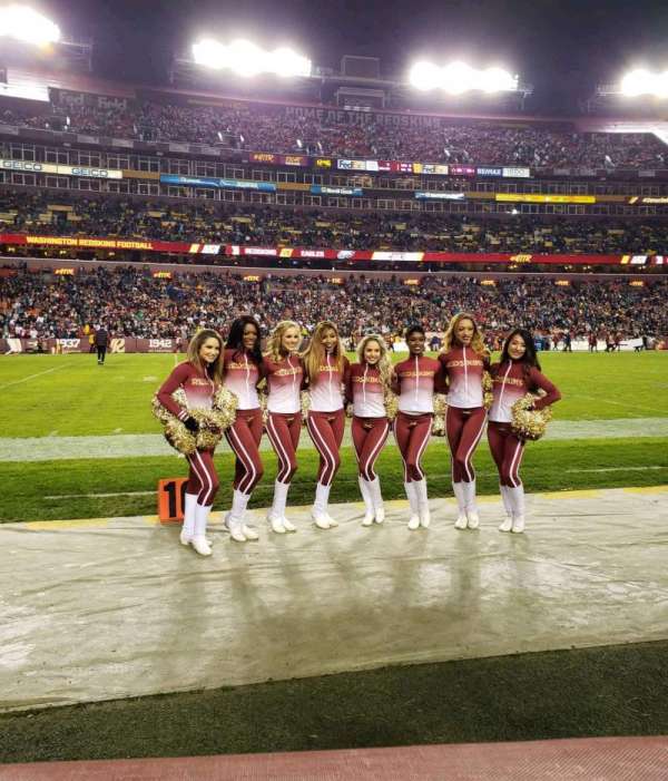 Northwest Stadium, section: 25, row: 1, seat: 6