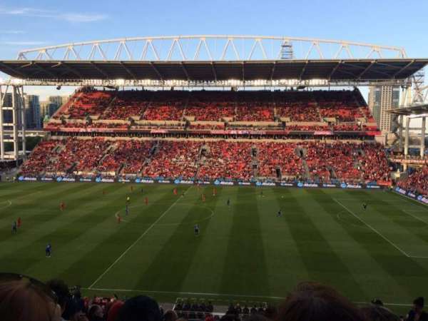 BMO Field, section: 222, row: 11, seat: 17