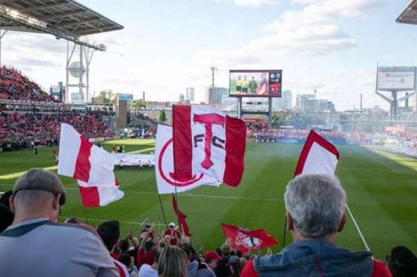 BMO Field, section: 114, row: 17, seat: 13